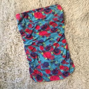 Floral Tube Top